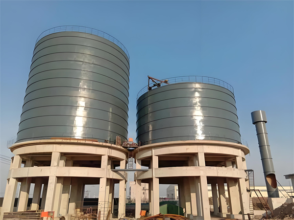 衡水骨料钢板仓建造施工验收注意事项